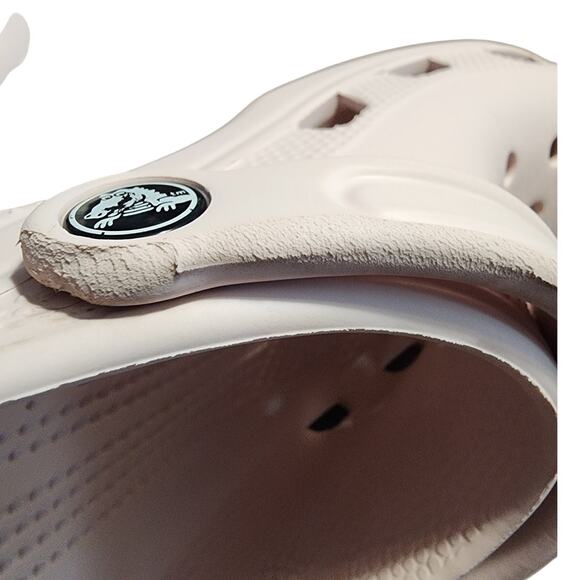 Crocs Light Pink Slip On Clog Unisex Shoes M7 W9 - Picture 4 of 7